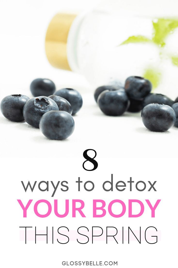 8 Ways To Detox Your Body This Spring