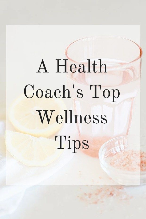 A Health Coach's Top Wellness Tips and Resources