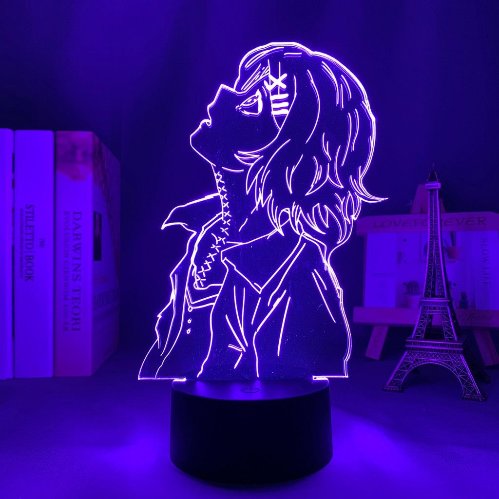 Anime Lamp Juuzou Suzuya - 16 color with remote