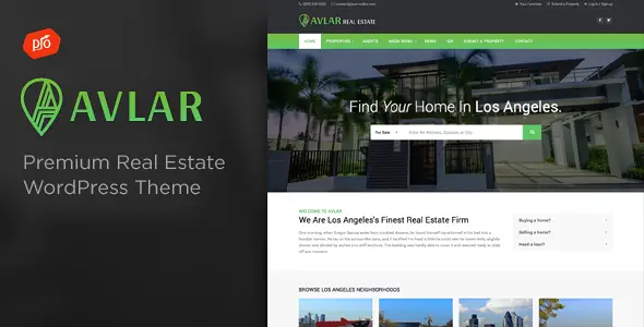 Avlar - Real Estate Theme