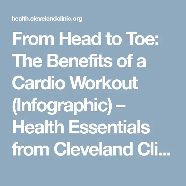 Benefits of a Cardio Workout