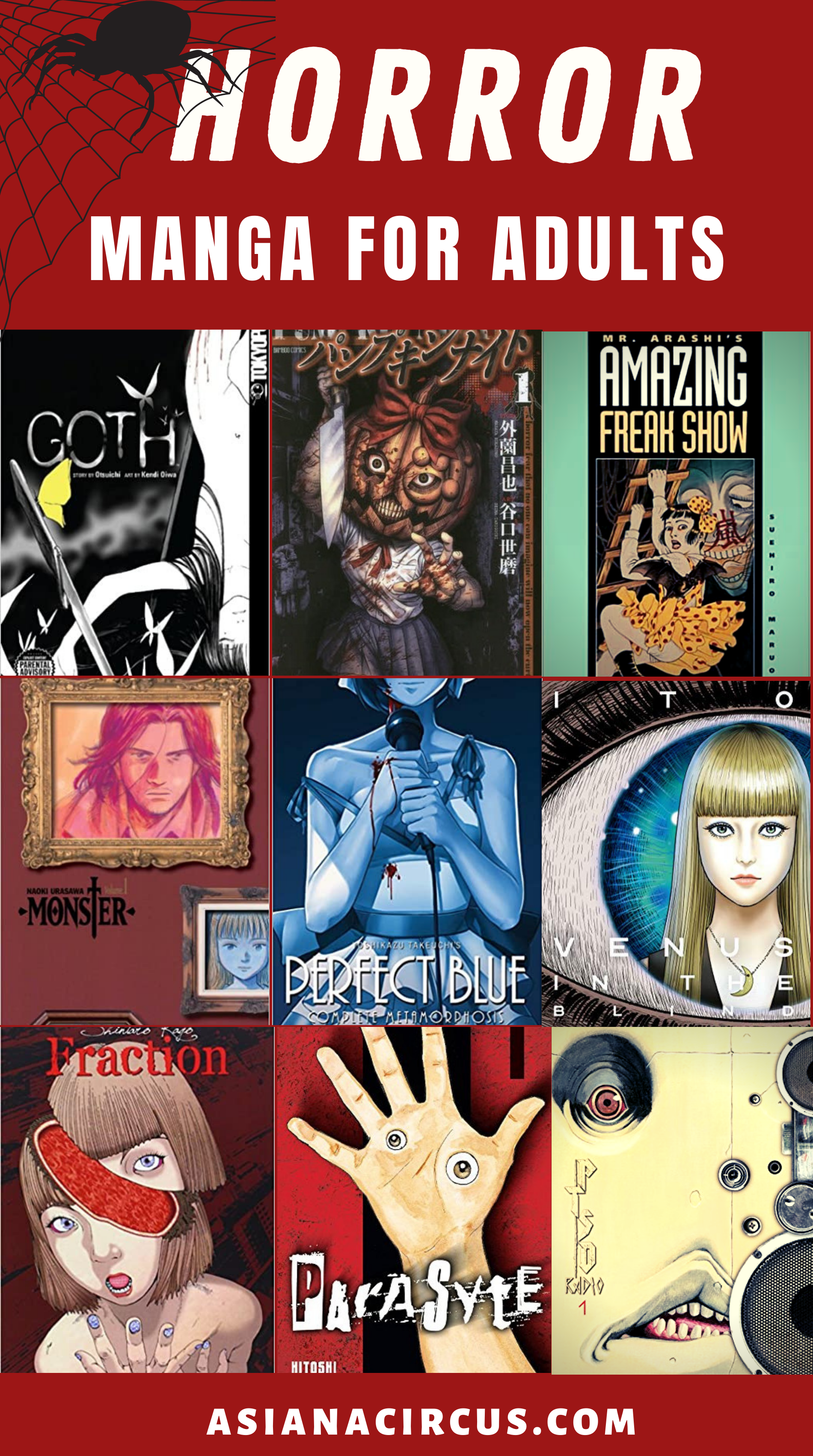 Best Horror Manga for adults to Read