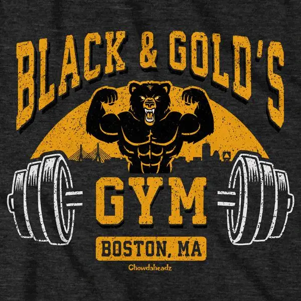 Black & Gold's Gym T-Shirt