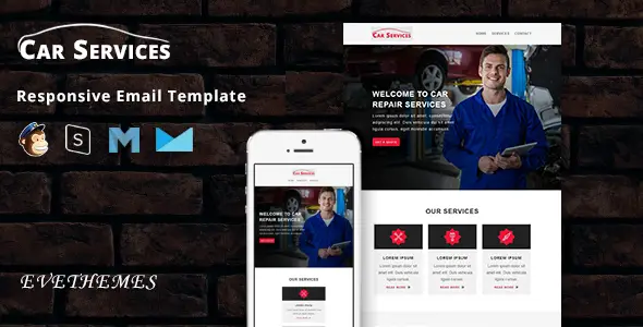 Car Services - Responsive Email Template
