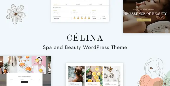 Célina - Spa and Beauty WordPress Theme