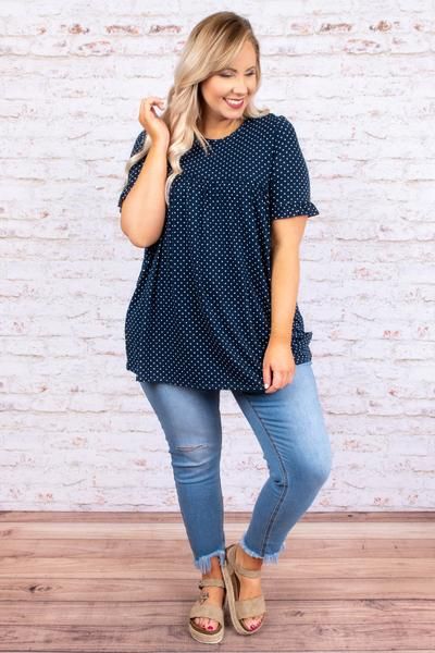Counting The Stars Top, Navy