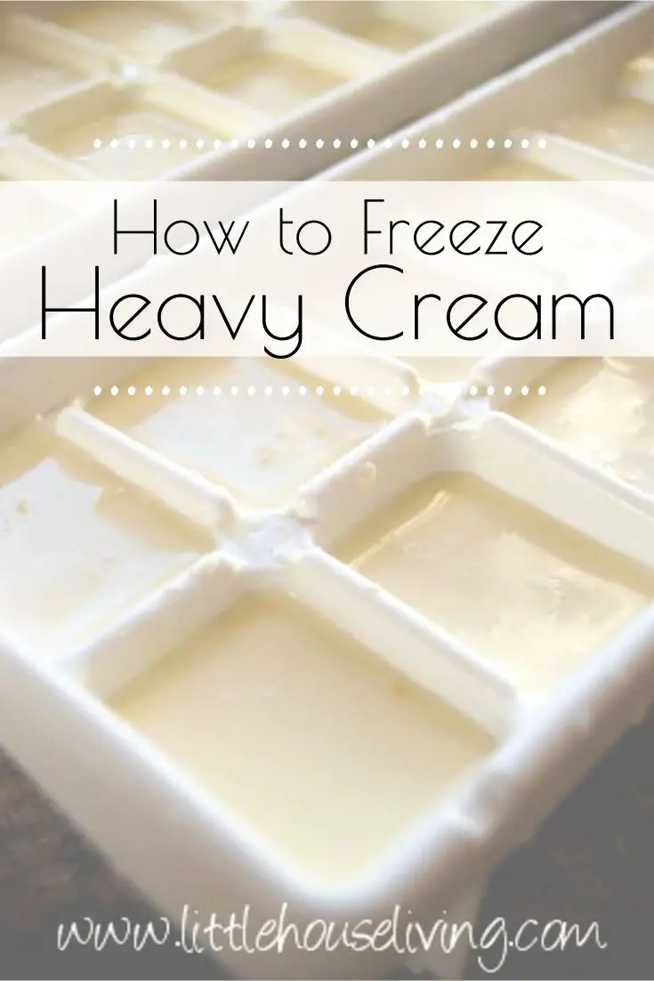 Cream Cubes - How to Make and Use Frozen Cream