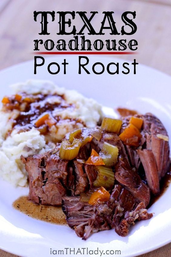 Crockpot Texas Roadhouse Pot Roast