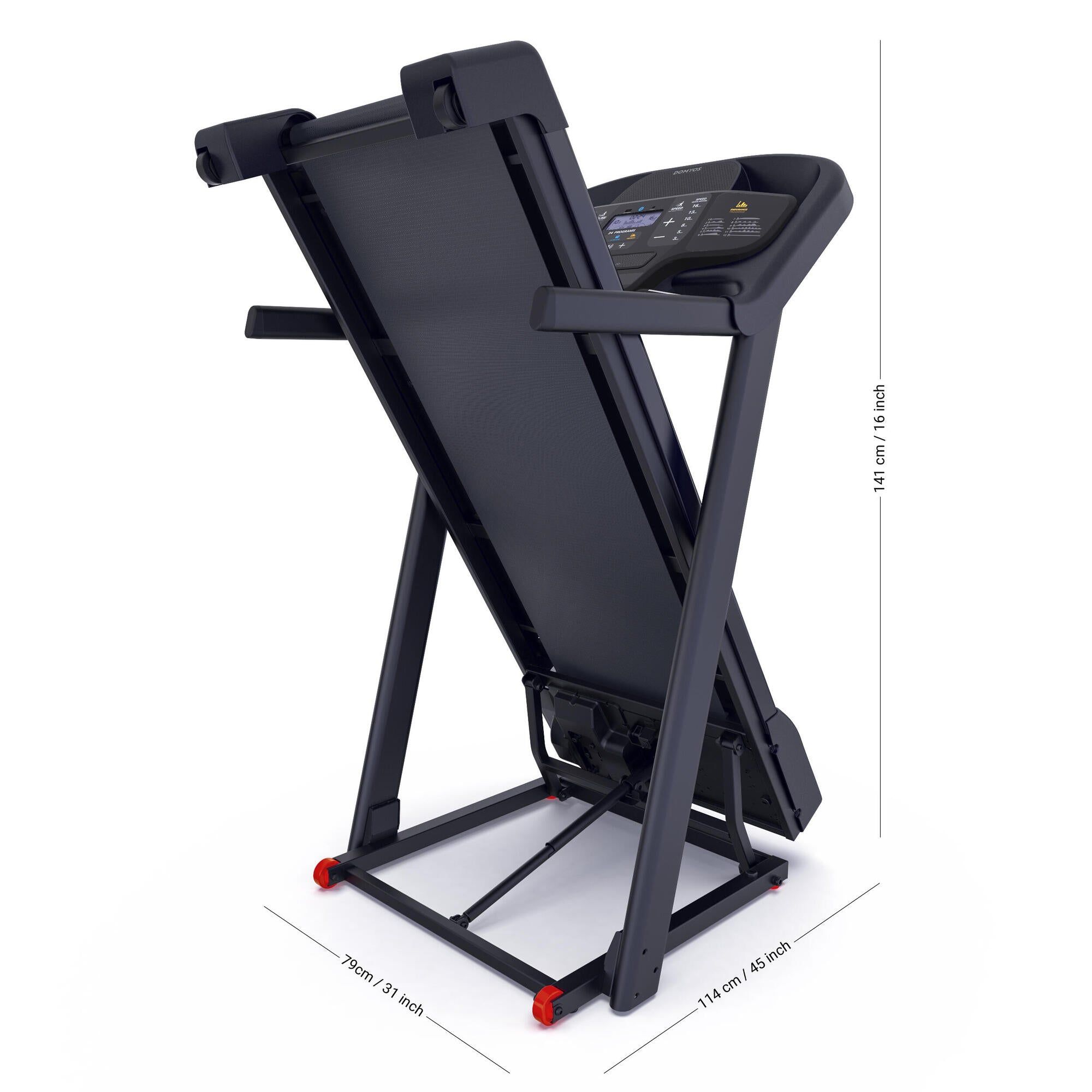 Domyos T540C Foldable Smart Connect Treadmill in Unspecified