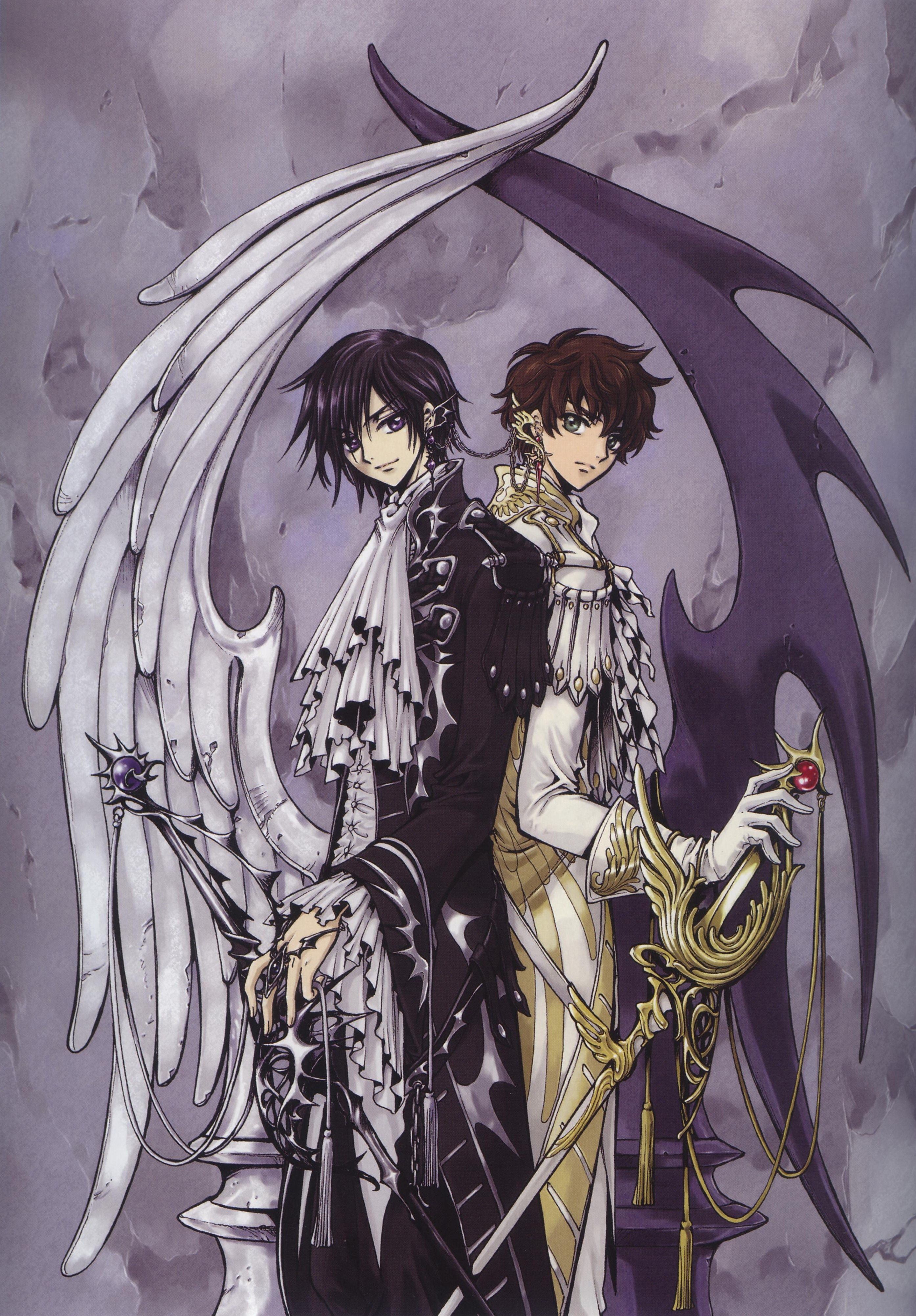 Download Lelouch of the Rebellion: Black Prince & White Knight (2789x4010)