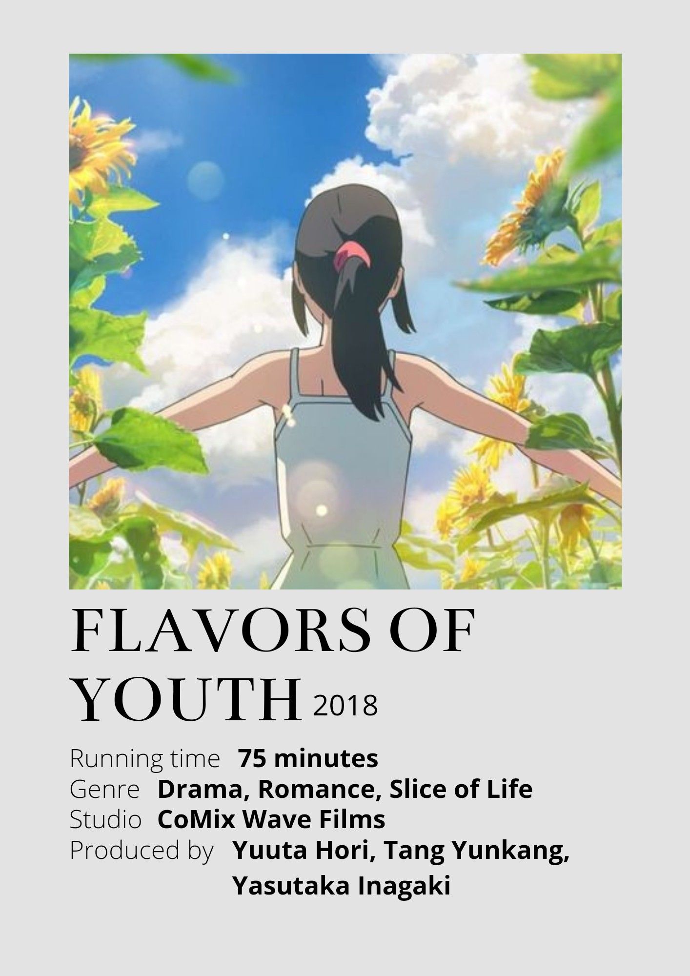Flavors of youth