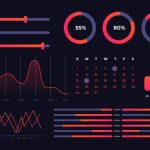 Free Vector | Dashboard element collection