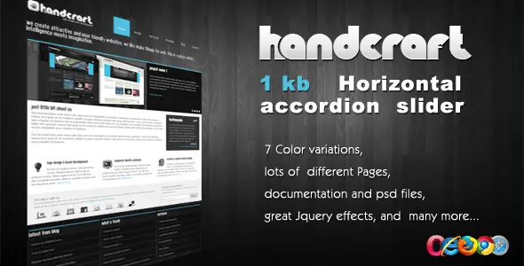 Handcraft 7 in 1 - Wordpress Theme