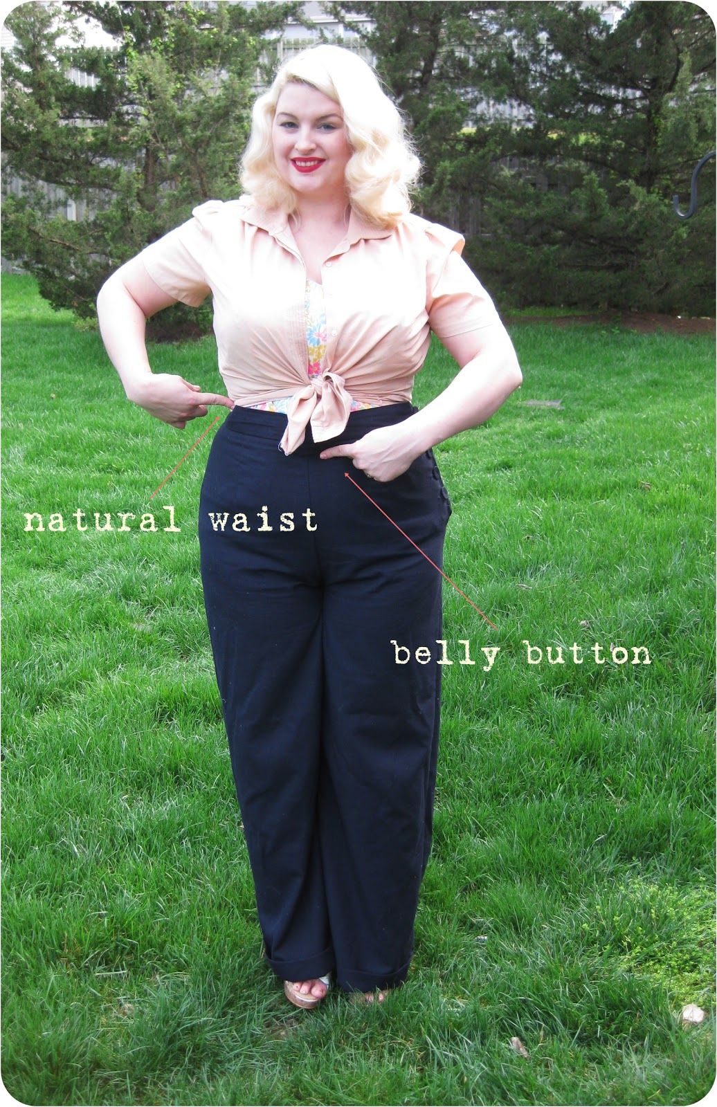 Heyday Trousers: How I found my correct size