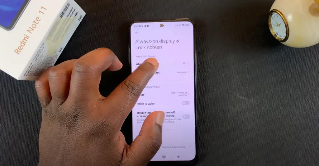 How To Enable Always On Display On Redmi Note 11
