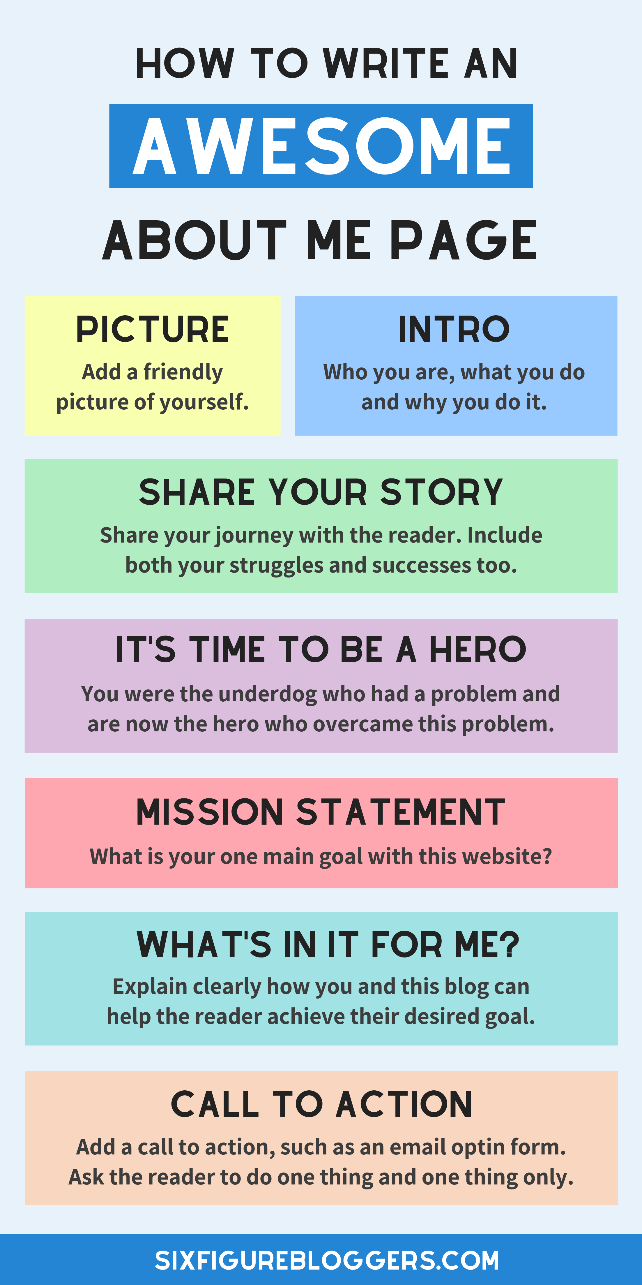 How To Write An About Me Page [Free Template Inside!]