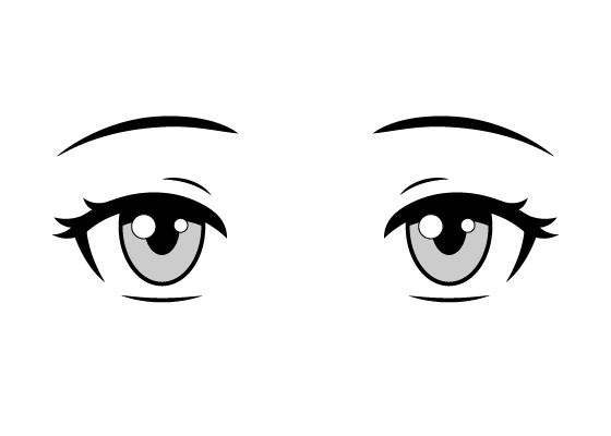 How to Draw Bored Anime or Manga Eyes