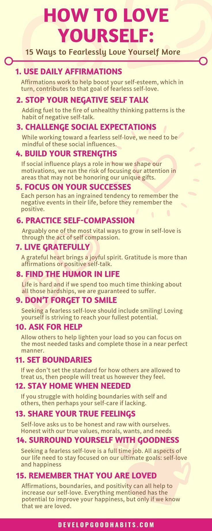 How to Love Yourself: 15 Ways to Increase your Self-Love