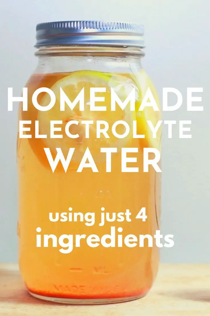How to Make Electrolyte Water - The Dumbbelle