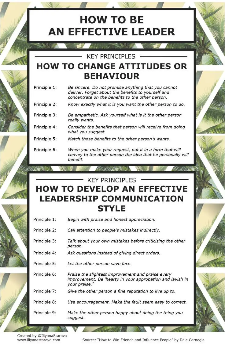 How to be an Effective Leader [Infographic]
