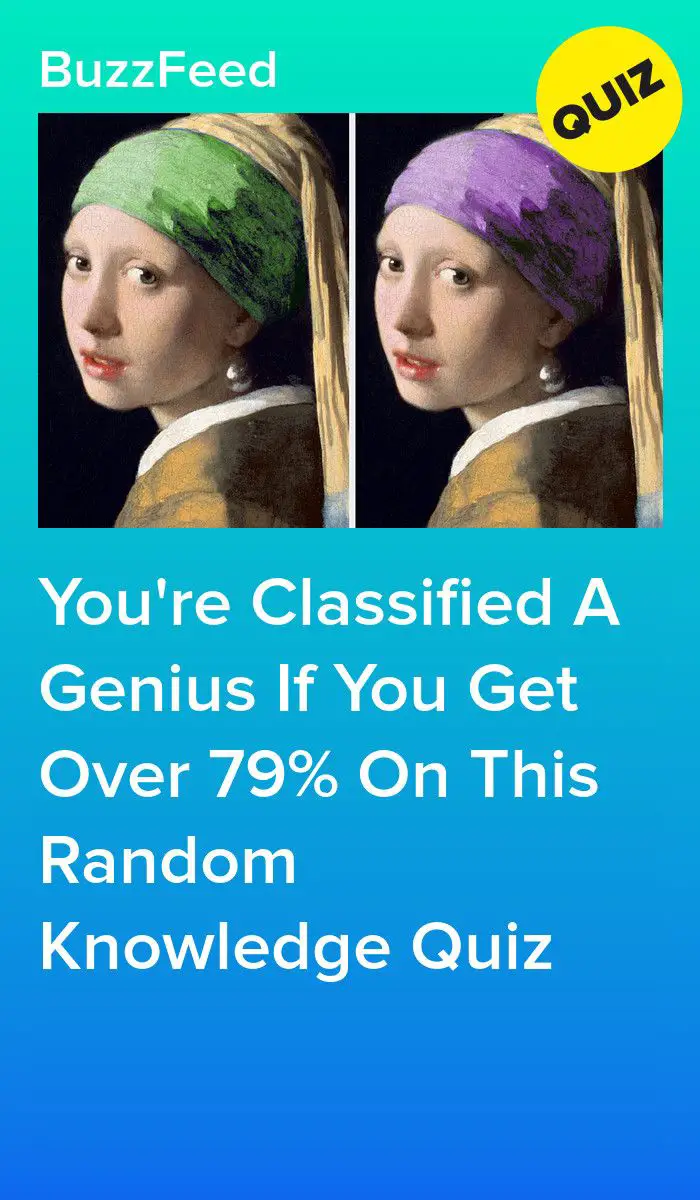 If You've Got Random Knowledge, You'll Pass This Quiz Easily