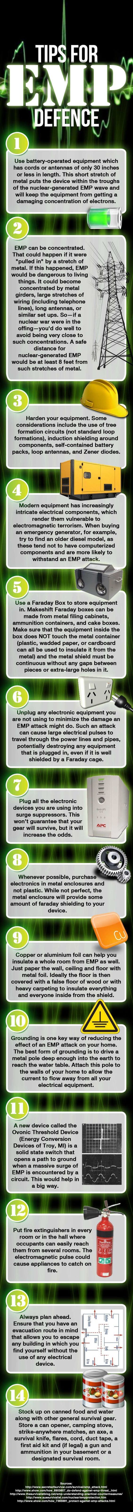 Infographic: Tips for EMP………