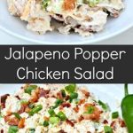 Keto Jalapeno Popper Chicken Salad