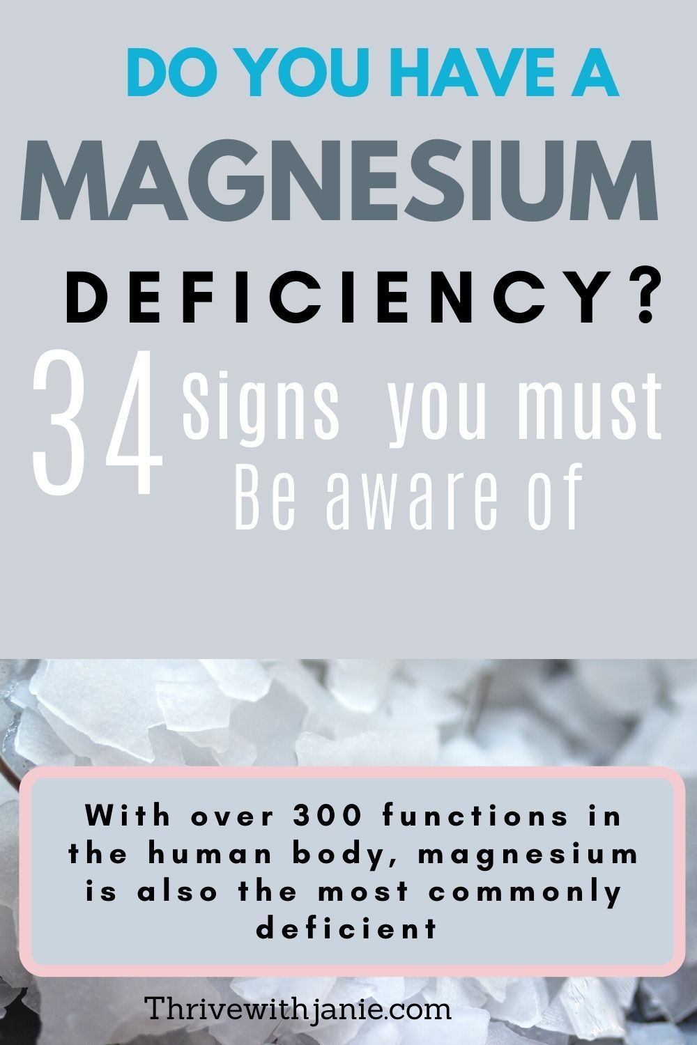 Magnesium deficiency signs and symptoms you should be aware of