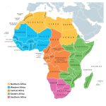Maps: Africa Grey Mural - Removable Wall Adhesive Decal Large by Fathead | Vinyl
