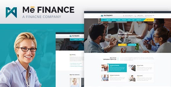Me Finance - Business and Consulting HTML Template