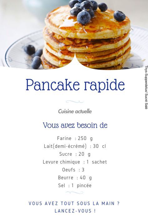 Pancake rapide