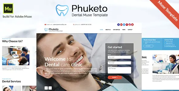 Phuketo - Dental Muse Template