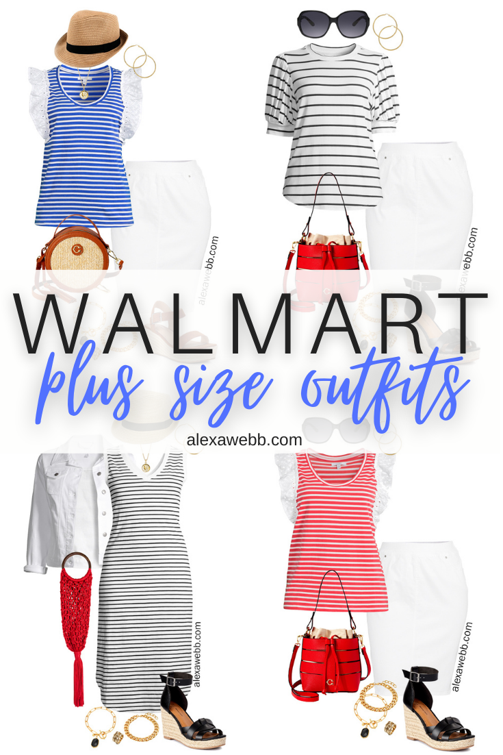 Plus Size Summer Stripes with Walmart