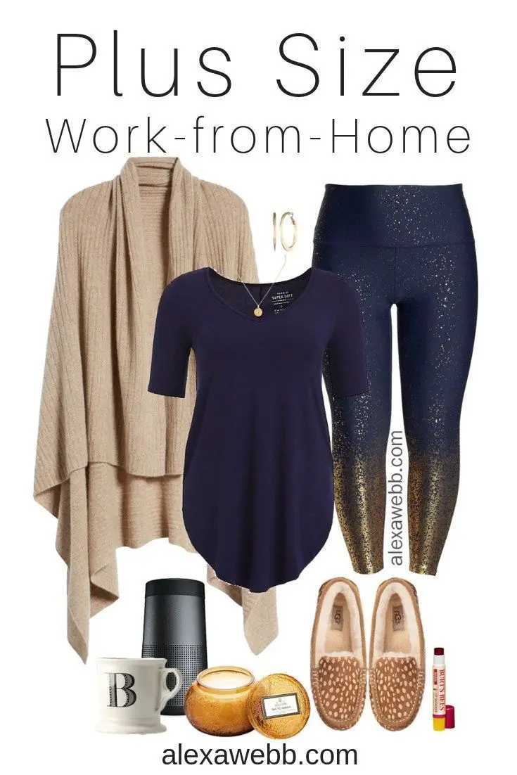 Plus Size Work-From-Home Outfit - Alexa Webb