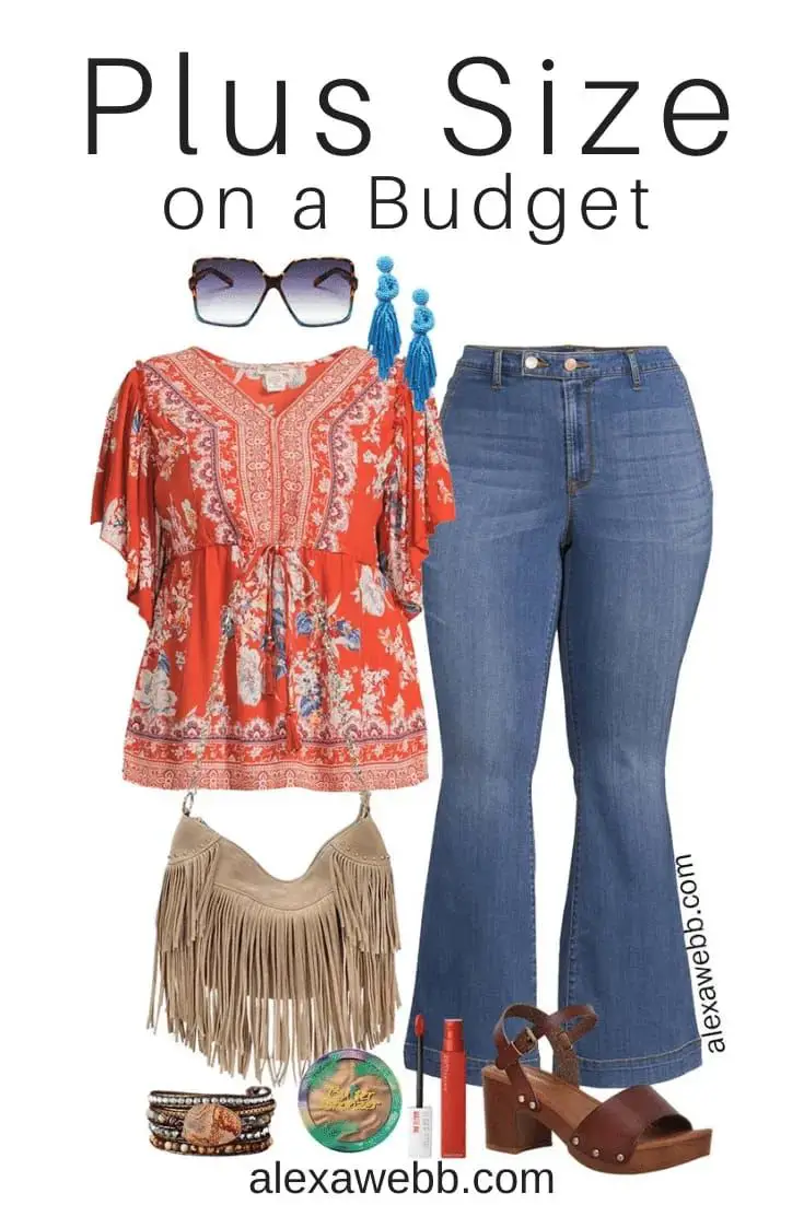 Plus Size on a Budget - Boho Summer Outfit