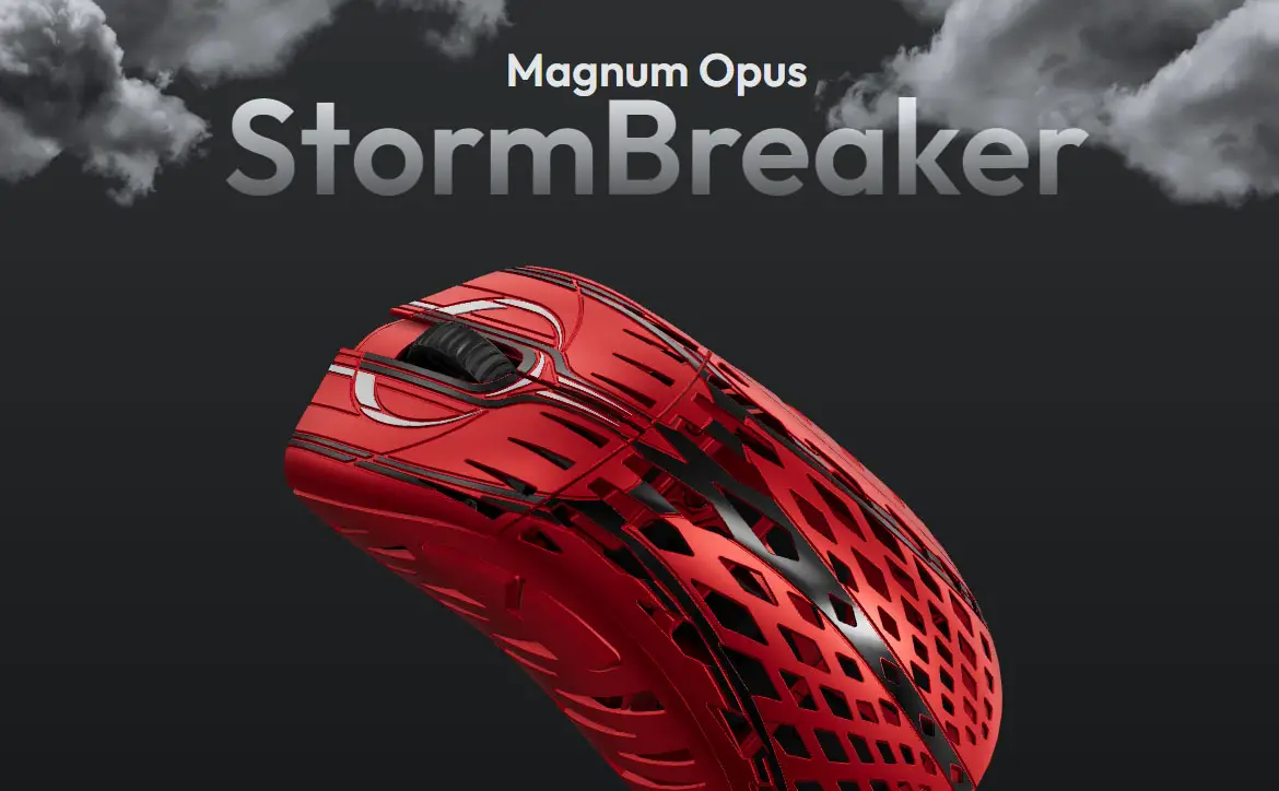 The limited edition colourways of the Pwnage Stormbreaker premium gaming mouse.