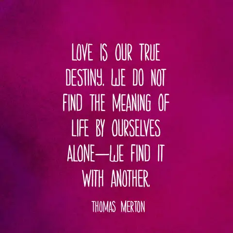 Quotes About Destiny -  Thomas Merton