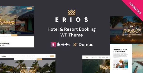 Resort & Hotel WordPress Theme | Erios