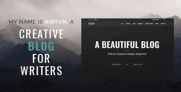 RibTun - WordPress Blog Theme For Writers