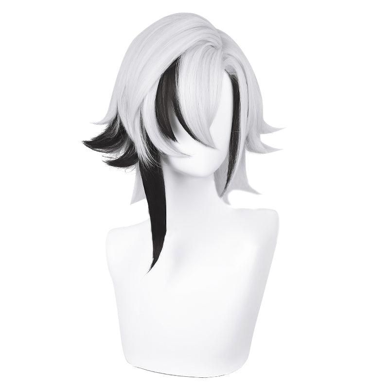 SBluuCosplay Genshin Impact Cosplay Arlecchino Knave Cosplay Wig - Arlecchino Wig / One Size
