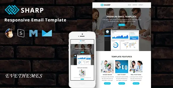 Sharp - Responsive Email Template