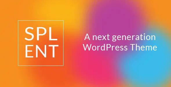Splent | Responsive Multi-Purpose WordPress Theme