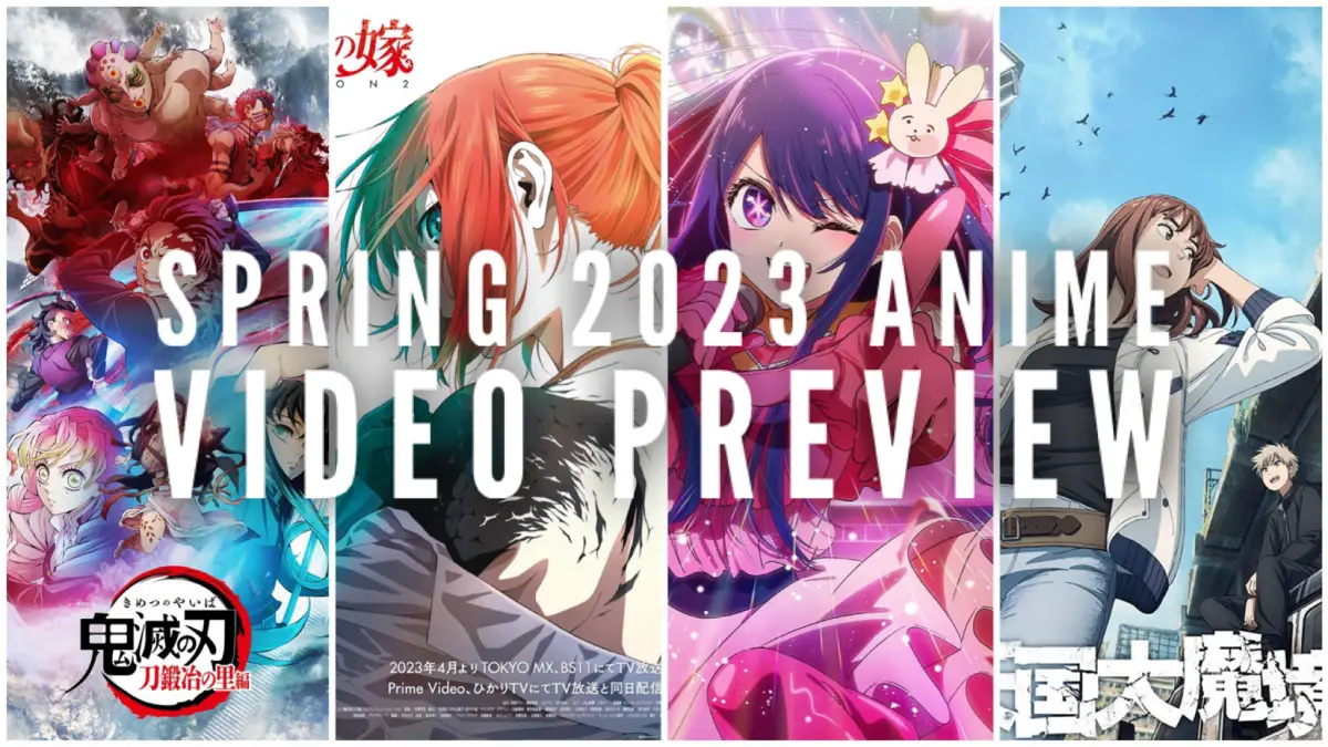 Spring 2023 Anime Preview – Beneath the Tangles