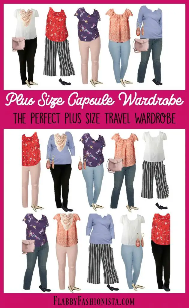Spring Plus Size Capsule Wardrobe: The Perfect Plus Size Travel Wardrobe