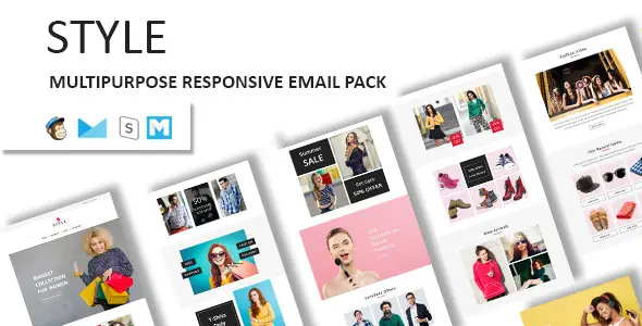 Style - Ecommerce Responsive Email Template with Stampready Builder Access