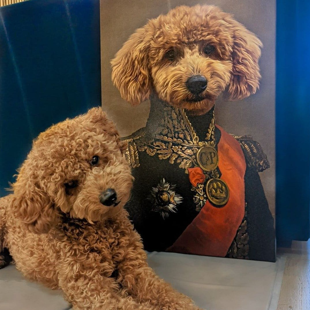The Major - Custom Pet Canvas