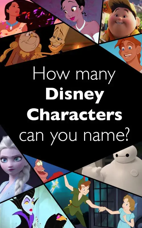 There Are Over 800 Disney Characters, And I'll Be Impressed If You Can Name 30