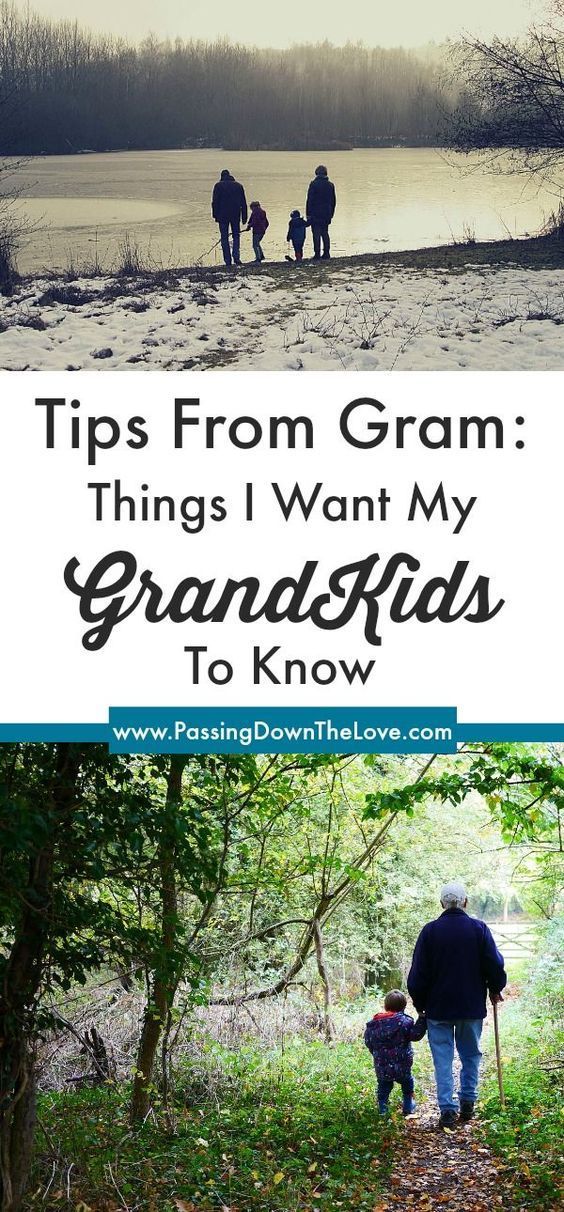 Tips From Gram: Things I Want My Grands to Know.