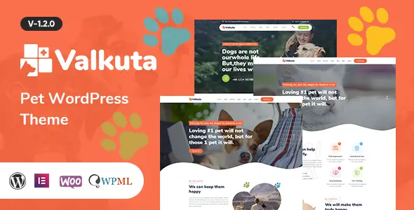 Valkuta - Pet WordPress Theme