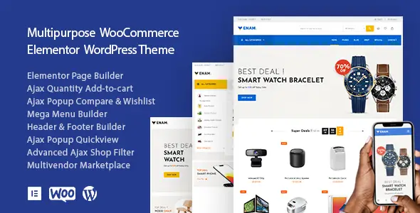 Venam - WordPress WooCommerce Ecommerce Elementor Theme